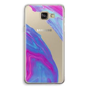 CaseCompany Zweverige regenboog: Samsung Galaxy A5 (2016) Transparant Hoesje