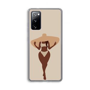 CaseCompany Let's get salty: Samsung Galaxy S20 FE / S20 FE 5G Transparant Hoesje