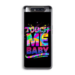 CaseCompany Touch Me: Samsung Galaxy A80 Transparant Hoesje