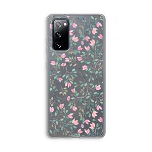 CaseCompany Sierlijke bloemen: Samsung Galaxy S20 FE / S20 FE 5G Transparant Hoesje