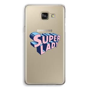 CaseCompany Superlady: Samsung Galaxy A5 (2016) Transparant Hoesje