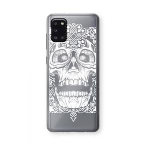 CaseCompany Seek & Destroy: Samsung Galaxy A31 Transparant Hoesje