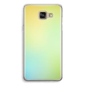 CaseCompany Minty mist pastel: Samsung Galaxy A5 (2016) Transparant Hoesje