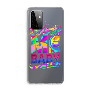 CaseCompany Touch Me: Samsung Galaxy A72 Transparant Hoesje