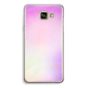 CaseCompany Flow mist pastel: Samsung Galaxy A5 (2016) Transparant Hoesje