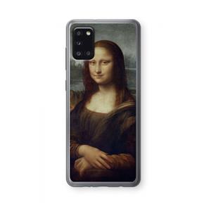 CaseCompany Mona Lisa: Samsung Galaxy A31 Transparant Hoesje