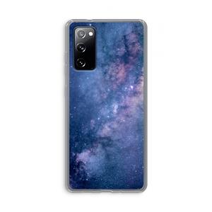 CaseCompany Nebula: Samsung Galaxy S20 FE / S20 FE 5G Transparant Hoesje