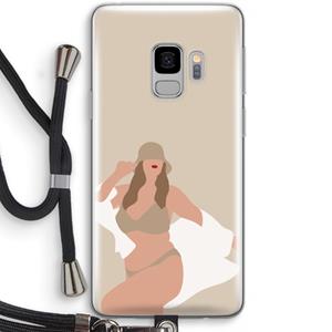 CaseCompany One of a kind: Samsung Galaxy S9 Transparant Hoesje met koord