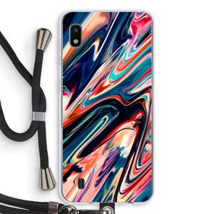 CaseCompany Quantum Being: Samsung Galaxy A10 Transparant Hoesje met koord