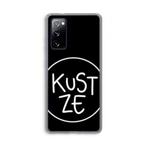 CaseCompany KUST ZE: Samsung Galaxy S20 FE / S20 FE 5G Transparant Hoesje