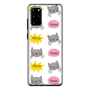 CaseCompany Meow: Samsung Galaxy S20 Plus Tough Case