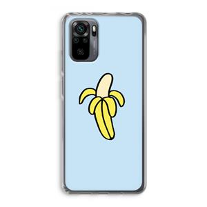 CaseCompany Banana: Xiaomi Redmi Note 10 Pro Transparant Hoesje