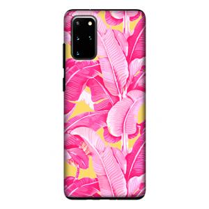 CaseCompany Pink Banana: Samsung Galaxy S20 Plus Tough Case