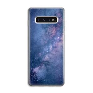 CaseCompany Nebula: Samsung Galaxy S10 4G Transparant Hoesje