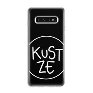 CaseCompany KUST ZE: Samsung Galaxy S10 4G Transparant Hoesje