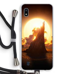 CaseCompany Children of the Sun: Samsung Galaxy A10 Transparant Hoesje met koord