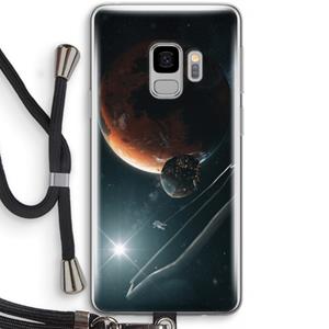 CaseCompany Mars Renaissance: Samsung Galaxy S9 Transparant Hoesje met koord