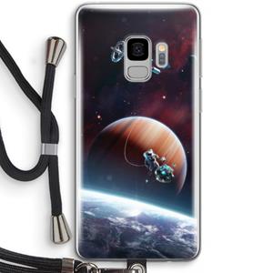 CaseCompany Examiner: Samsung Galaxy S9 Transparant Hoesje met koord
