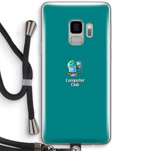 CaseCompany Win98: Samsung Galaxy S9 Transparant Hoesje met koord