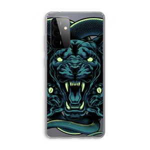 CaseCompany Cougar and Vipers: Samsung Galaxy A72 Transparant Hoesje