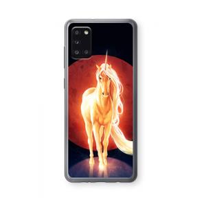 CaseCompany Last Unicorn: Samsung Galaxy A31 Transparant Hoesje