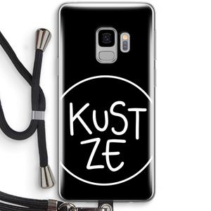 CaseCompany KUST ZE: Samsung Galaxy S9 Transparant Hoesje met koord
