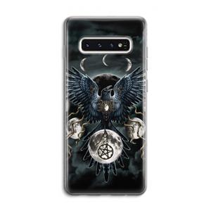 CaseCompany Sinister Wings: Samsung Galaxy S10 4G Transparant Hoesje