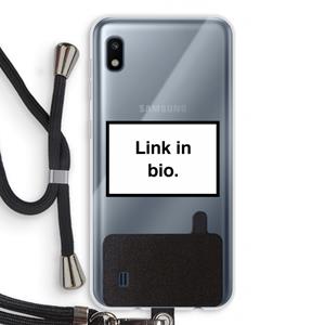 CaseCompany Link in bio: Samsung Galaxy A10 Transparant Hoesje met koord
