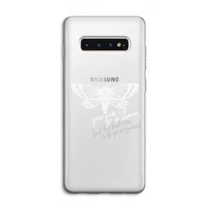 CaseCompany Good or bad: Samsung Galaxy S10 4G Transparant Hoesje