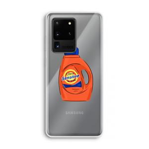 CaseCompany Ultra Sensitive: Samsung Galaxy S20 Ultra Transparant Hoesje