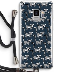CaseCompany Makis: Samsung Galaxy S9 Transparant Hoesje met koord