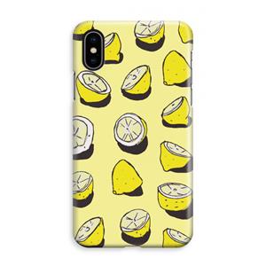 CaseCompany When Life Gives You Lemons...: iPhone XS Max Volledig Geprint Hoesje