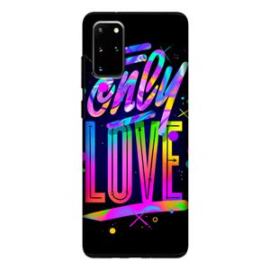 CaseCompany Only Love: Samsung Galaxy S20 Plus Tough Case