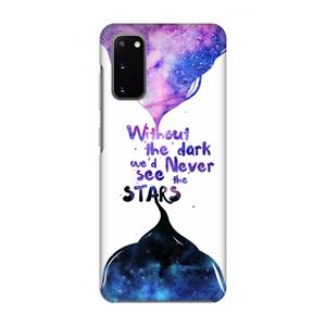 CaseCompany Stars quote: Volledig geprint Samsung Galaxy S20 Hoesje
