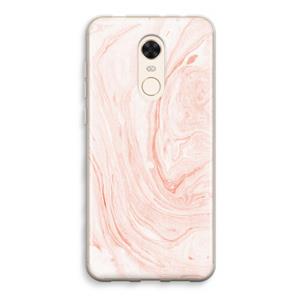 CaseCompany Peach bath: Xiaomi Redmi 5 Transparant Hoesje