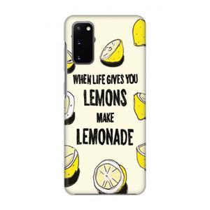 CaseCompany Lemonade: Volledig geprint Samsung Galaxy S20 Hoesje