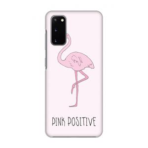 CaseCompany Pink positive: Volledig geprint Samsung Galaxy S20 Hoesje
