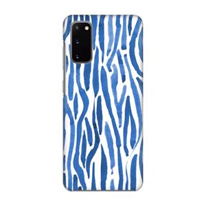 CaseCompany Blauwe nerven: Volledig geprint Samsung Galaxy S20 Hoesje
