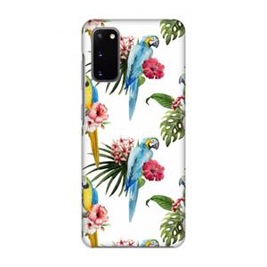 CaseCompany Kleurrijke papegaaien: Volledig geprint Samsung Galaxy S20 Hoesje