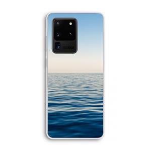 CaseCompany Water horizon: Samsung Galaxy S20 Ultra Transparant Hoesje