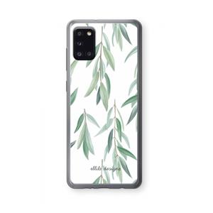 CaseCompany Branch up your life: Samsung Galaxy A31 Transparant Hoesje