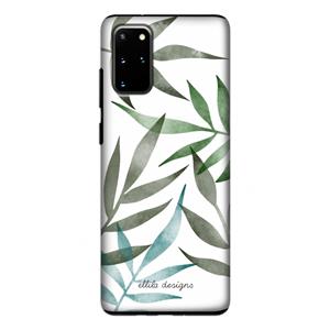 CaseCompany Tropical watercolor leaves: Samsung Galaxy S20 Plus Tough Case