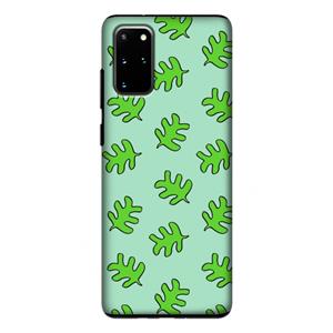 CaseCompany Groene blaadjes: Samsung Galaxy S20 Plus Tough Case