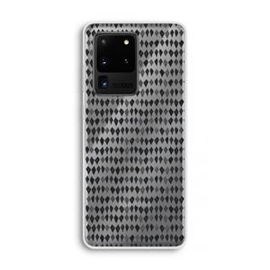 CaseCompany Crazy shapes: Samsung Galaxy S20 Ultra Transparant Hoesje