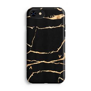 CaseCompany Gouden marmer: iPhone 8 Tough Case