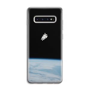 CaseCompany Alone in Space: Samsung Galaxy S10 4G Transparant Hoesje