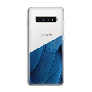 CaseCompany Pauw: Samsung Galaxy S10 4G Transparant Hoesje