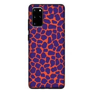 CaseCompany Purple Giraffe: Samsung Galaxy S20 Plus Tough Case