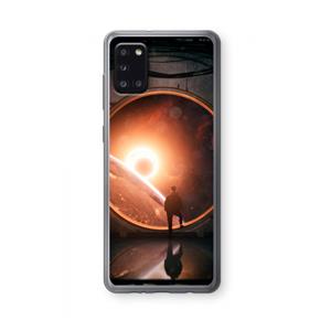 CaseCompany Ephemeral: Samsung Galaxy A31 Transparant Hoesje