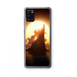 CaseCompany Children of the Sun: Samsung Galaxy A31 Transparant Hoesje